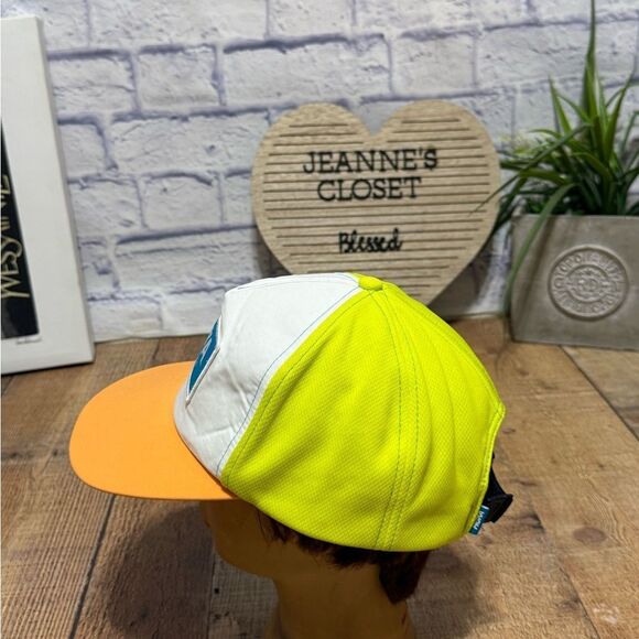 Hoka One One Time to Fly color block Hat -Strap Back Adjustable/Running Athletic - Picture 3 of 7